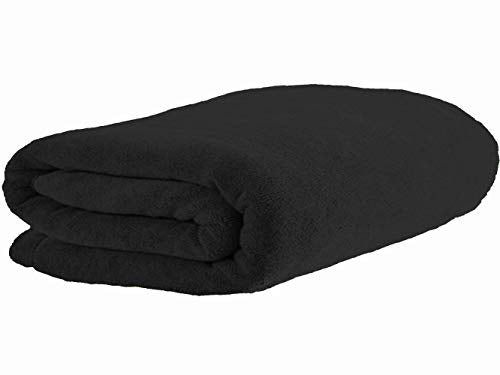 MYLSMPLE Luxury Microfiber Extra Large Bath Towel Beach Bath Sheet Fast Drying Towel Soft Absorbent Hotel Towel(36 Inch X 72 Inch, Black) - color: Black