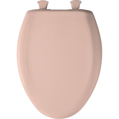 Church Seat 1200SLOWT 211 Slow Close STA-TITE Elongated Closed Front Toilet Seat in Yellow