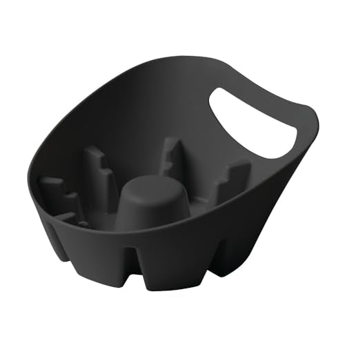 Plumb Craft MAXCLEAN Plunger Tray Black, Universal Design for Most Plungers