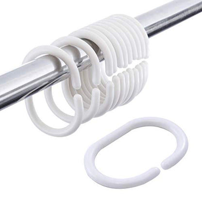 EurCross Extra Wide Fabric Shower Curtain Liner 96W x 72L, Waterproof Medium Weight White Cloth Shower Curtain for Bathroom, Weighted Bottom Machine Washable - color: White, size: 96"W x 72"L (Pack of 1)