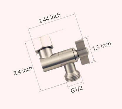 metal shower head elbow adapter, adjustable shower head extension adapter, shower arm extension, wall mounted (BN brushed nickel) - color: BN wire drawing