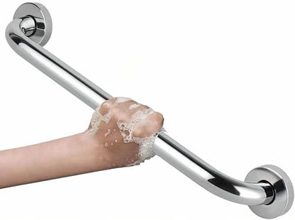 Grab Bars for Shower, 12 Inch Grab Bar for Bathroom Seniors Elderly Safety Handle 304 Stainless Steel Anti-Slip, Handicap for Bathtub,Toilet, Stairway - size: 12inch