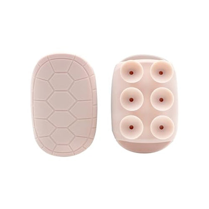 2 Pack Premium Silicone Shower Head Holder Bracket Movable relocatable Universal Suction Cup Hand Shower Holder Bracket no Drilling Strong Suction mounting Stand