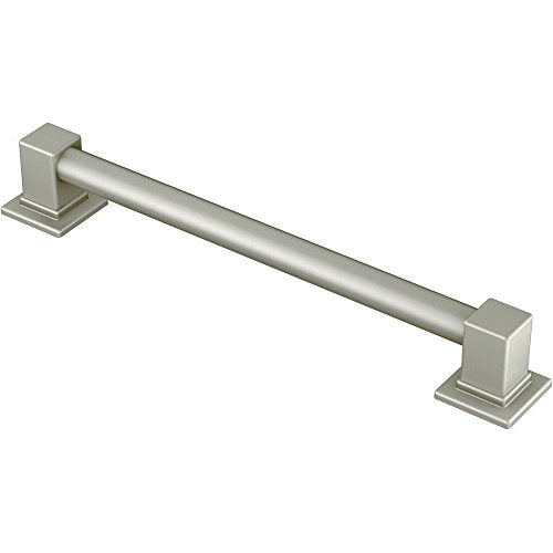 Moen YG8836BN Bathroom Safety 36-Inch Stainless Steel Modern Bathroom Grab Bar, Brushed Nickel - color: Brushed Nickel, size: 36 Inch