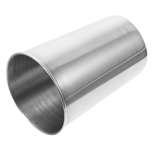Stainless Steel Water Tumbler Cup Brushed Silver Multi-use Gargle and Beverage Cup for Home Parties and Travel Easy to Clean Design