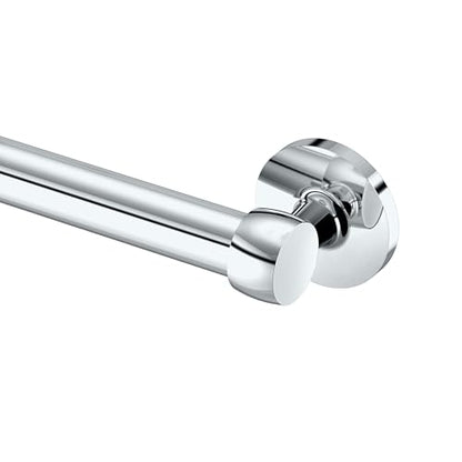 Gatco 621C Gibson 18" L Bathroom Grab Bar, Chrome, ADA Compliant Stainless Steel Safety Grab Bar - color: Chrome, size: 18''L