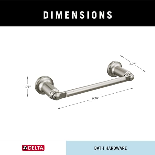 Delta 73508-SS Saylor Hardware bar, Stainless - color: Stainless Steel, size: 8 Inch Single