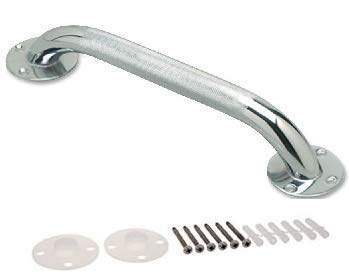 Grab Bar, Knurled Chrome By Healthline Trading (32") - size: 32"