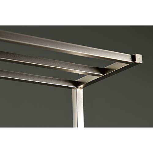 Kingston Brass SCC8368 Edenscape Freestanding Towel-Rack, Brushed Nickel - color: Brushed Nickel