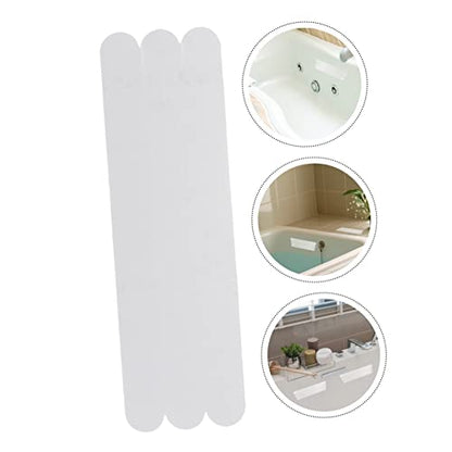 6pcs Non-Slip Tape Adhesive Bathtub Non Slip Bathtub Stickers Bathtub Mat Non- Bathtub Accessories Shower Non Large Bathtub Slip Stickers Bathtubs Grab Bath Stickers Non Slip White - size: 6 pcs