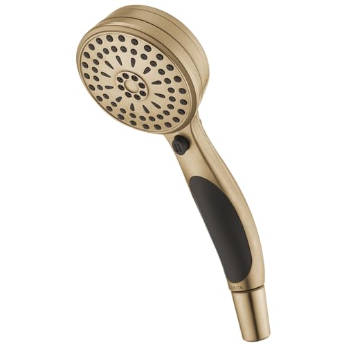 Delta FAUCET 59424-CZ18-PK ActivTouch Hand Shower 1.75 GPM 9-Setting Handshower, Champagne Bronze