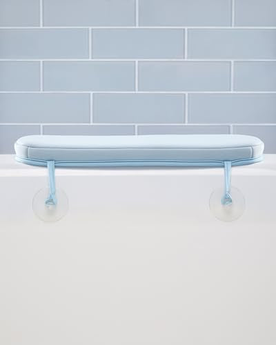 Skip Hop Baby Bath All-in-One Cushioned Elbow Saver & Kneeler Pad Set with Height-Adjustable Design and Quick-Dry Material, Wave - color: Wave Elbow Saver and Kneeler