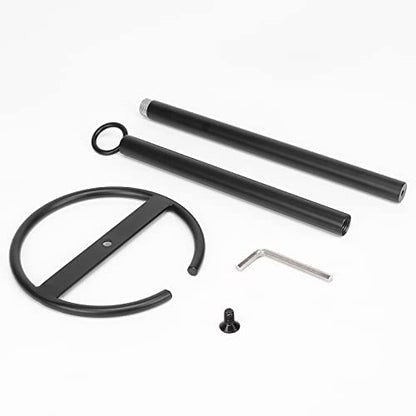 NearMoon Bath Toilet Paper Holder Stand, Freestanding Tissue Paper Storage with Reserve, Space Toilet 4 Rolls Holder for Bathroom/Kitchen Countertop-All Metal (1 Pack, Matte Black) - color: Matte Black