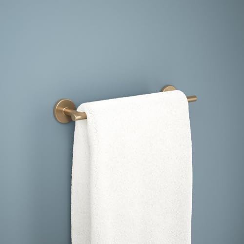 Delta Hand Towel Holder | 12 Inch Champagne Bronze Towel Bar for Bathroom, Kitchen | Trinsic Accessories