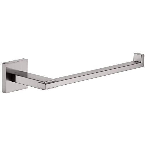 KOKOSIRI Towel Bar Brushed Nickel Hand Towel Holder for Bathroom Accessories Organization and Storage Heavy Duty Stainless Steel, Wall Mounted B3006BR - color: Brushed Nickel