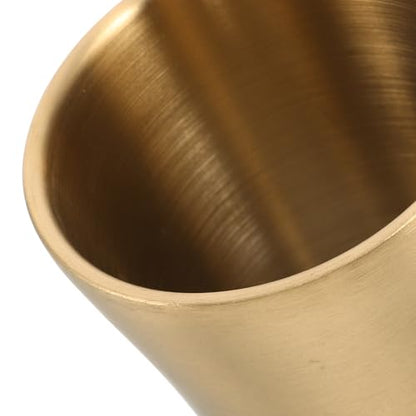COLLBATH Stainless Steel Mouthwash Cups - 180 Ml/10.98 Inch Tumbler Cup for Bathroom, Bathroom Brushing Mug Home Counter Organizer