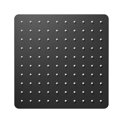 VBFF-Shower Head,rain shower head, 8 inch- Square Shower Head, 1.8 GPM Flow Rate, rainfall showerhead,VBFF07 (Matte Black) - color: Matte Black, size: 8 Inch