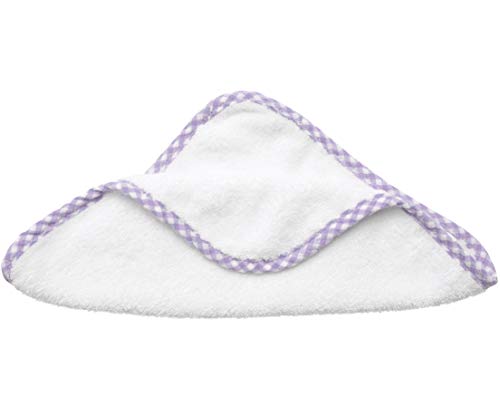 Channing & Yates Premium Boutique Baby Washcloths - (6-Pack) Organic Viscose Made from Bamboo Wash Cloths 2X Thick & Soft - Helps Eczema - Adult Face Washcloths - (Purple on White) - color: Purple
