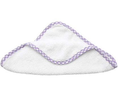 Channing & Yates Premium Boutique Baby Washcloths - (6-Pack) Organic Viscose Made from Bamboo Wash Cloths 2X Thick & Soft - Helps Eczema - Adult Face Washcloths - (Purple on White) - color: Purple