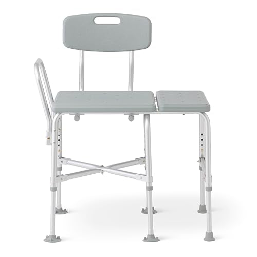 Dr Dunley Tub Transfer Bench with Anti-Slip Suction Feet (600 Pound Capacity) - size: 600 Pound Capacity