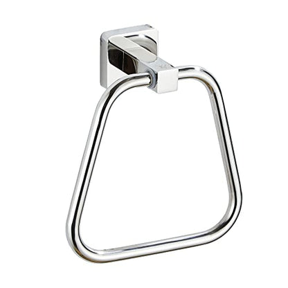 Chrome Towel Ring for Bathroom, Kitchen Bath Towel Holder Hangers Wall Mount Heavy Duty Stainless Steel - color: Chrome, size: 1 Pack