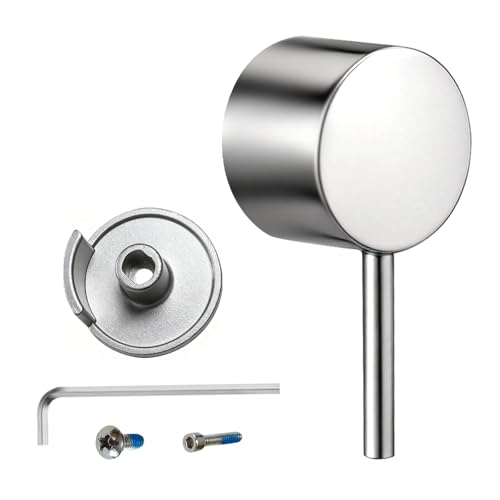 All Metal Replacement for Moen Tub/Shower Lever Handle, Compatible with Moen Posi Temp Shower Handle and for Cartridge,Single Handle Faucets for Adjust Water Volume and Temperature,Chrome - color: Chrome
