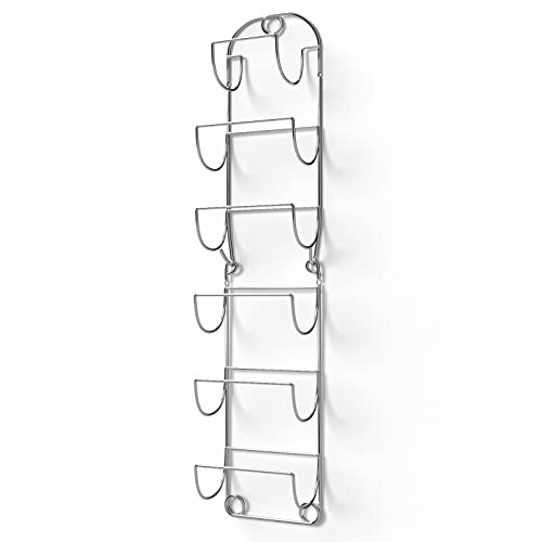 Towel Racks for Bathroom Wall Mounted Metal Wine Rack Towel Shelf Towel Holder for Bath Chrome - color: Chrome
