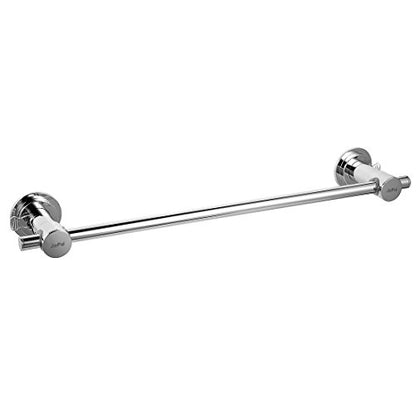 JiePai 24 inch Suction Cup Towel Bar,Shower Towel Racks for Bathroom,Chrome | Vacuum Suction,No Drill,Removable,Heavy Duty Wall Mount ,For Smooth Surfaces,for Bathroom & Kitchen - color: Suction Towel Bar-24 Inch Chrome