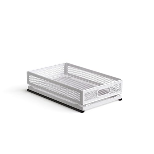 Pull Out Cabinet Organizer, Slide Out Drawers Fixed with Adhesive Nano Film, Pantry Shelves Sliding Drawer Storage Organization for Kitchen/Bathroom/Bedroom (15.7*9.4*3.9inch/40*24*10cm) - size: 15.7*9.4*3.9inch/40*24*10cm