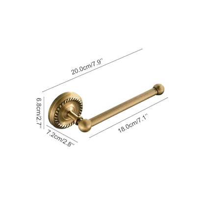 Antique Bronze Toilet Paper Holder for Bathroom Toilet Paper Roll Holder Wall Mounted - color: Toilet Paper Holder