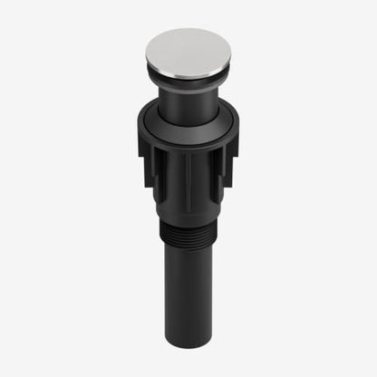 Waterfall Bathroom Faucet Brushed Nickel Stainless Steel Vessel Sink Faucet | Single Handle One Hole Deck Mount,Bowl Vanity Sink Faucet,with Pop-up Drain Stopper and Supply Hose,Lead-Free by Bathfinesse - color: Brushed Nickel