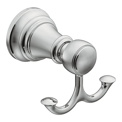 Moen YB8403CH Weymouth Double Robe Hook, Chrome - color: Chrome