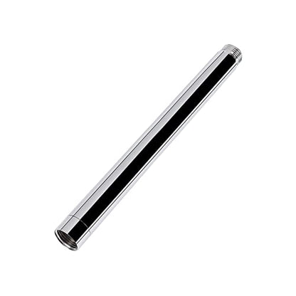 Shower Head Extension Arm, Shower Extender Water Outlet- Lowers Existing, Shower Pipe Extension for Bathroom, Made of Solid Metal Stainless Steel(10 Inch, Chrome Finish) - color: Chrome Finish, style: 10 Inch