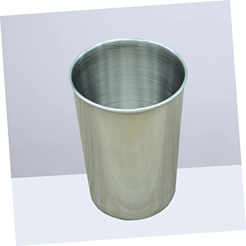 2-pack Stainless Steel Water Cup Multi-use for Bathroom Kitchen Travel 180ml Brush Beverage Cup