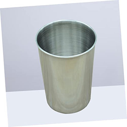 2-pack Stainless Steel Water Cup Multi-use for Bathroom Kitchen Travel 180ml Brush Beverage Cup
