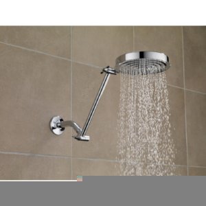 Delta Faucet 10-inch Adjustable Extension Shower Arm for Shower Heads, Chrome UA902-PK