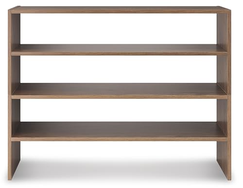 Whitmor Wood Stackable 2-Shelf Shoe Rack, Walnut, 31 inches - color: Brown, size: 31 INCH