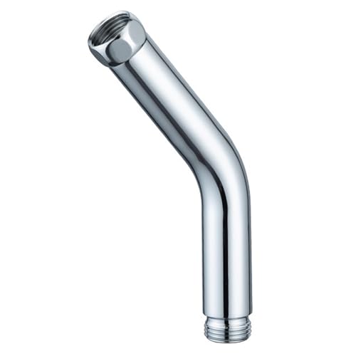 Shower Elbow Adapter for Handheld Shower Head 45 Degree Connectors Stainless Steel Construction Polished Chromes Finish - color: Long