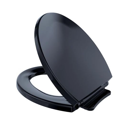 TOTO SoftClose Slow Close Round Toilet Seat and Lid, Ebony - SS113#51 - color: Ebony, size: Round