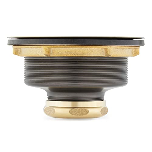 Signature Hardware 480532 4-1/2" Basket Strainer with Tailpiece - Brushed Gold - color: Brushed Gold