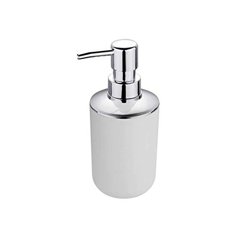 4pcs Bathroom Accessories Set, Toothbrush Holder Tooth Mug Soap Dish Liquid Bottle Bathroom Set Shower Countertop Vanity Organizer(White) - color: White