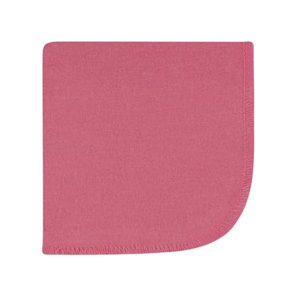 Hudson Baby Unisex Baby Flannel Cotton Poly Washcloths, Creative Rainbow 12Pk, One Size - color: Creative Rainbow 12pk