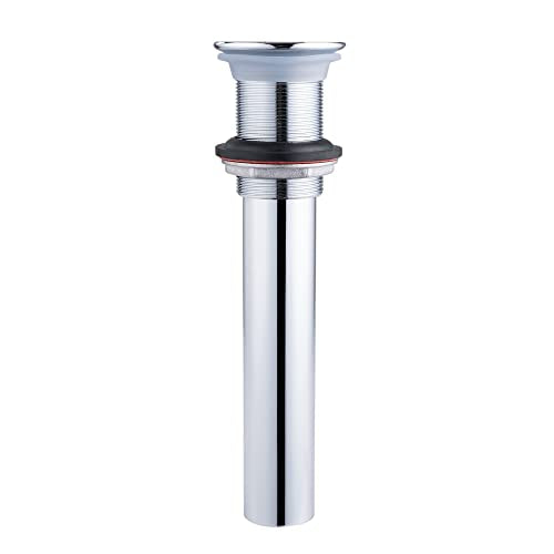 Grid Drain Strainer Assembly Without Overflow for Bathroom Sink, C.O. Plug Grid Lavatory Drain, Bathroom Sink Grid Strainer by Artiwell, Chrome Plated - color: Chrome Plated, style: Without Overflow