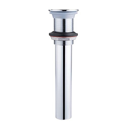 Grid Drain Strainer Assembly Without Overflow for Bathroom Sink, C.O. Plug Grid Lavatory Drain, Bathroom Sink Grid Strainer by Artiwell, Chrome Plated - color: Chrome Plated, style: Without Overflow
