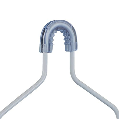 Bath Bliss Shower Head Caddy, Suction Cup Backing, 2 Tier Shelving & 6 Accessory Hooks, White (23386-WHITE) - color: White