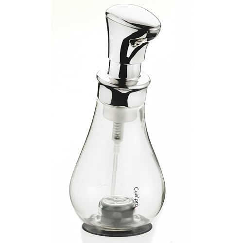 Cuisipro 83758000 Foam Pump, Plastic, Chrome - color: Chrome, size: 2.8 inches x 2.8 inches x 8 inches