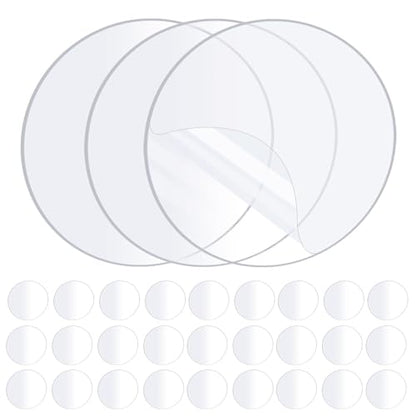 ZOMPAGO Heavy Duty Double Sided Mounting Circle TapePicture Hanging 30PCS | Waterproof, strong high strength adhesion, removable no residue, shower applicable, durable wall mounting adhesive dots - size: 30PCS（Circle）