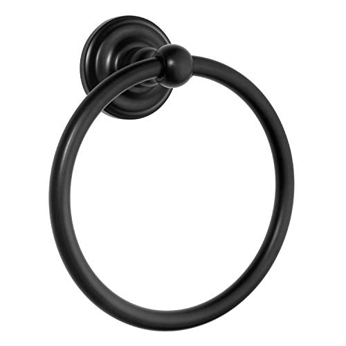 Royal Series Black Towel Ring: MBA5524 - color: Black, style: Towel Ring