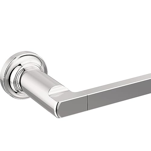 DELTA FAUCET 78908 Tetra 8 in. Hand Towel Bar Bath Hardware Accessory in Polished Chrome (Pack of 3) - color: Polished Chrome, size: 8 inch (Pack of 3)