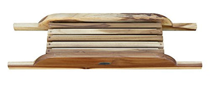 EcoDecors, 29 inch, Bath Tray for Tub, Bath Tub Tray Wood, Bathtub Table, Caddy for Bathtub in Natural Teak - style: 29" Caddy